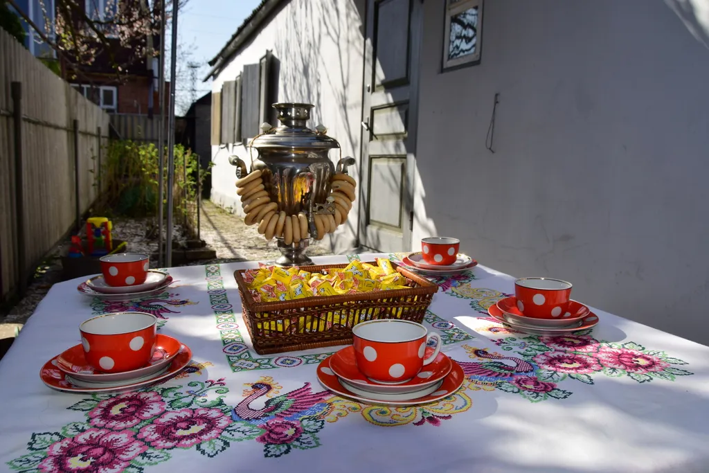 Дом-музей в деревенском стиле в районе Чеховской набережной
