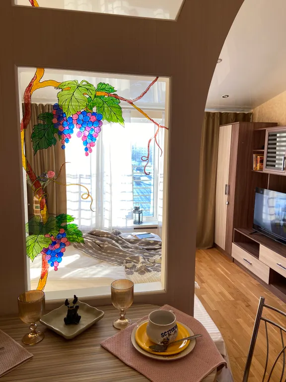 Уютная студия с панорамным видом на закаты..