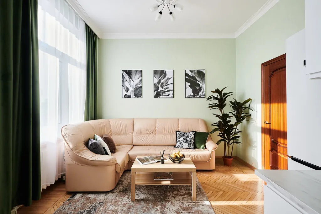 Квартира Квартира Евротрешка с видом на Тверскую — Москва