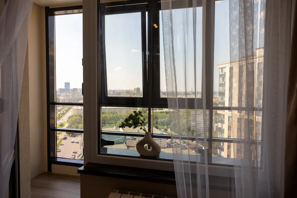 Видовая квартира на Санкт-Петербург, 15 минут до метро, уют и комфорт