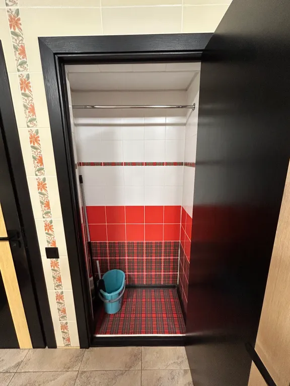 Студия с красивым видом на центр города