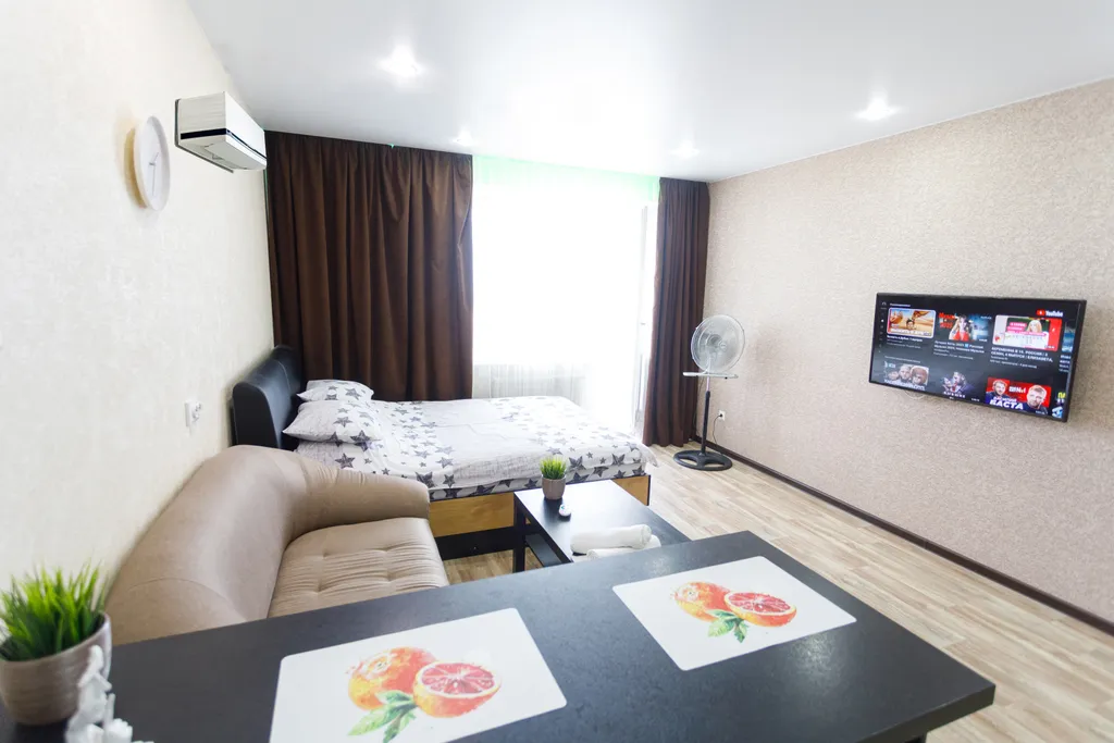 Квартира Гнёздышко Black с панорамным видом — аренда посуточно в Чебоксары