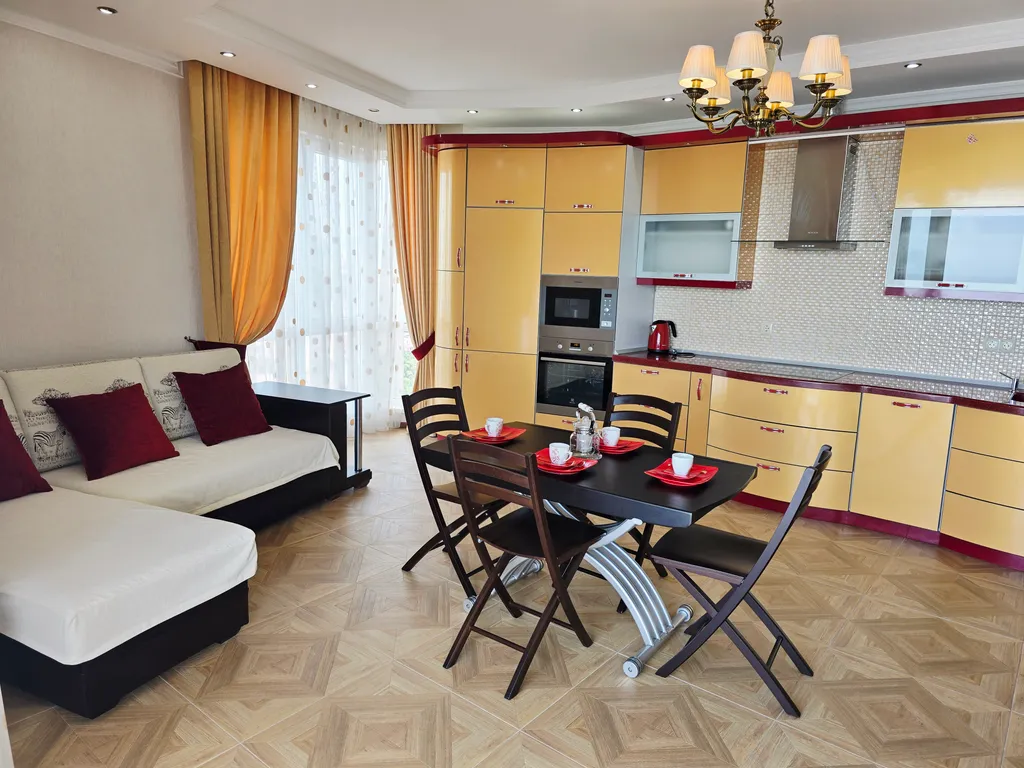 Квартира Просторная квартира с панорамным шикарным видом на море — Адлер