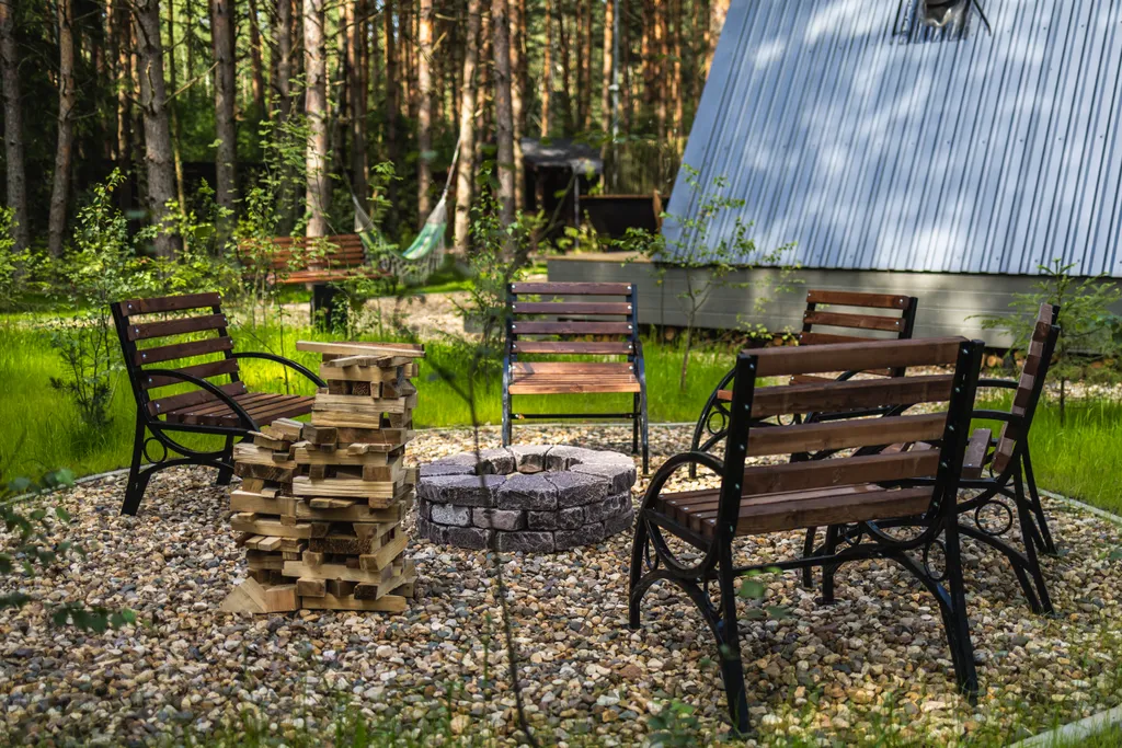 Коттедж Коттедж А-Фрейм грей — Павловский Посад