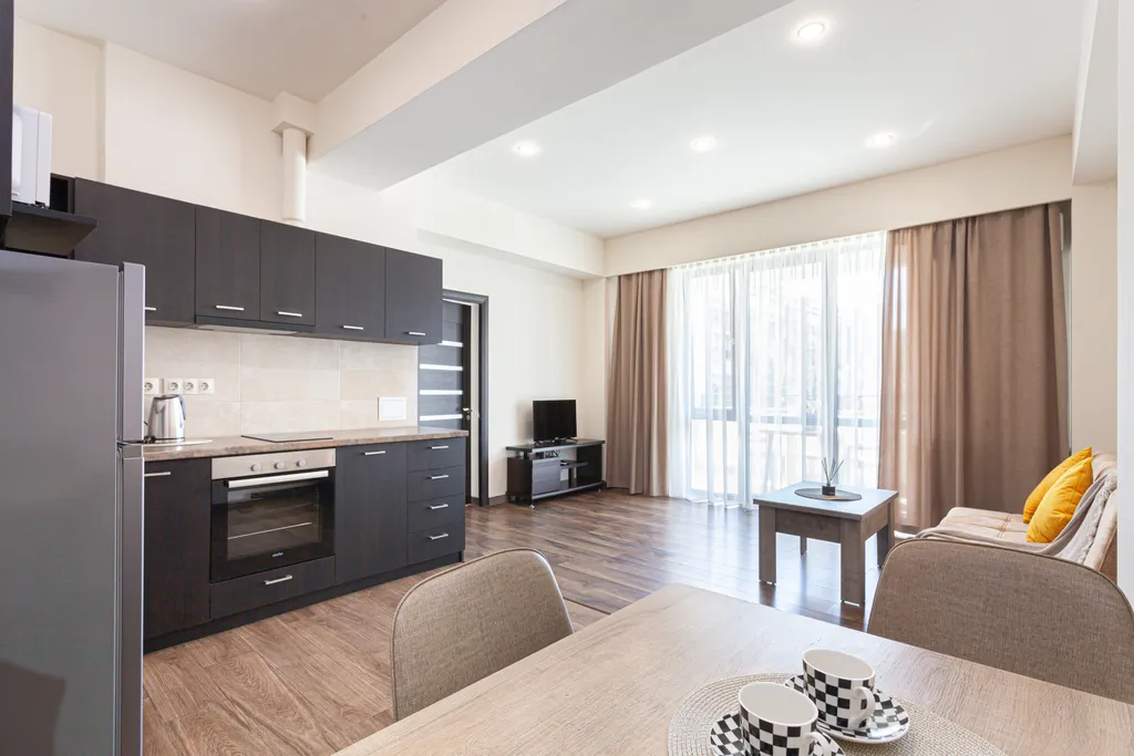 Квартира в центре с красивым видом с балкона