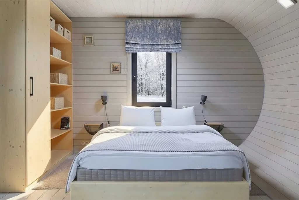 "Орбита" капсула с камином