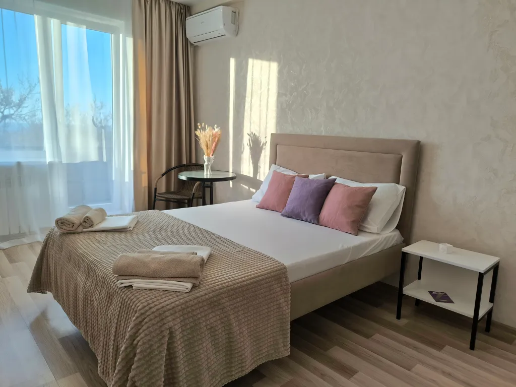 Квартира Квартира У Херсонеса, ТЦ Муссон в 15 мин от пляжа с отличным видом — Севастополь