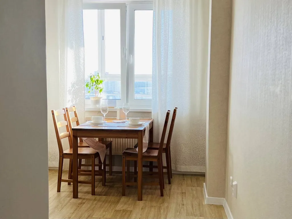 Уютная новая квартира в доме Белые паруса