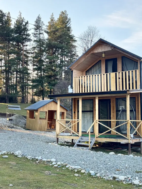 Коттедж Барнхаус с видом на горы Архыз — Архыз