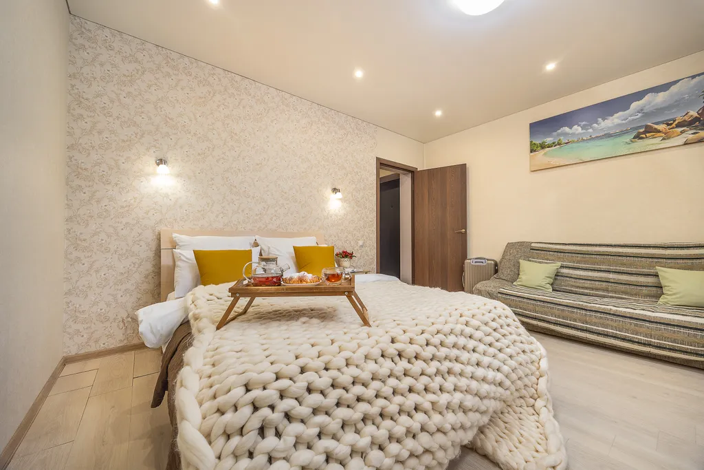 Квартира Квартира Около Рыбной деревни и Южного парка с удобным матрасом — Калининград