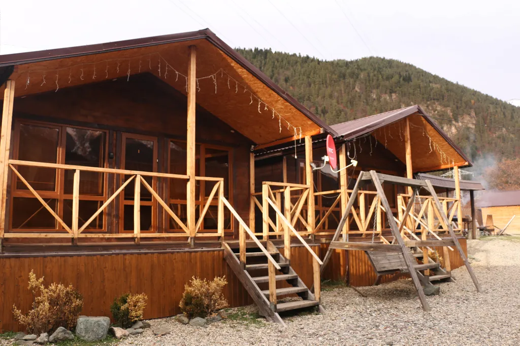 Коттедж 1-комнатный Дом — Архыз