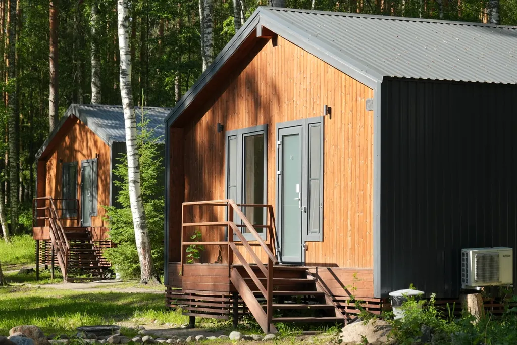 Дом с видом на лес