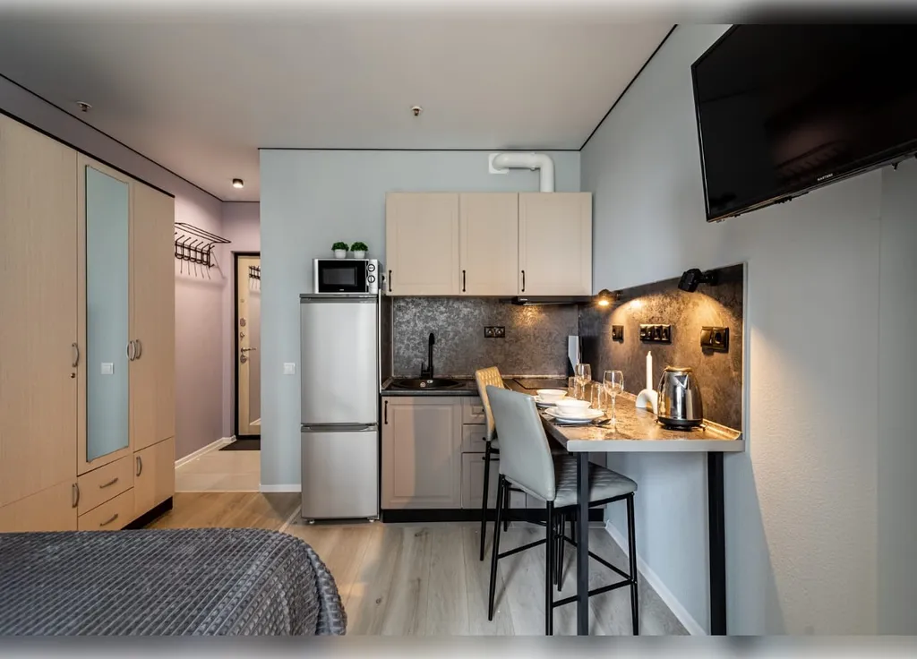 Квартира Квартира Студия в 2х минутах от МЦК Стрешнево — Москва