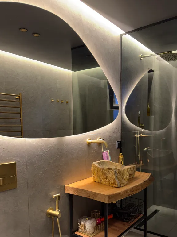 Дом GOLD с чаном на террасе