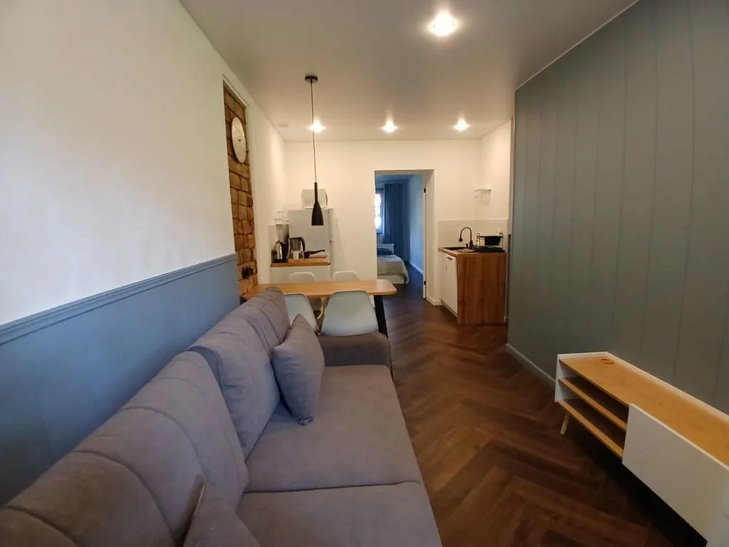 Двухкомнатная квартира с кухней-гостиной