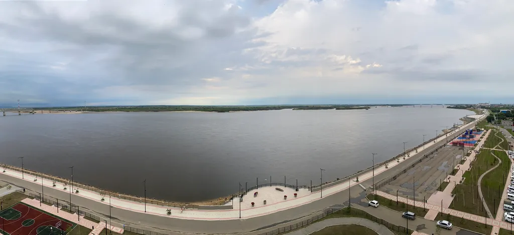 Уютная квартира с видом на набережную