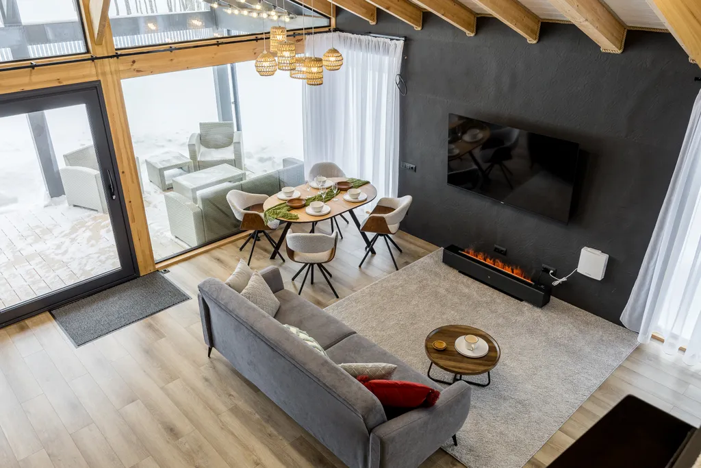 Дом с купелью и сауной