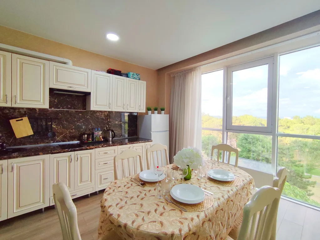 Квартира Квартира 2-комнатный апартамент в 100 метрах от пляжа и парка развлечений — Анапа