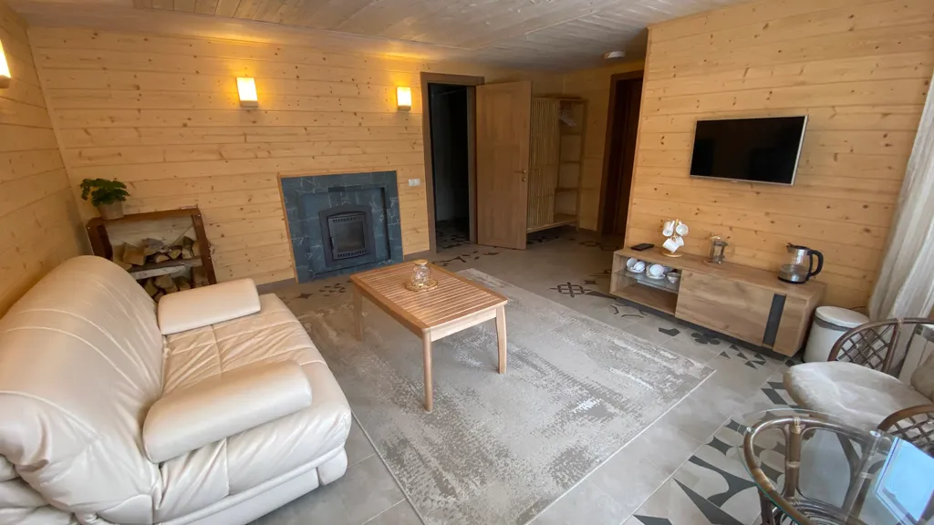 Коттедж с сауной и зоной BBQ