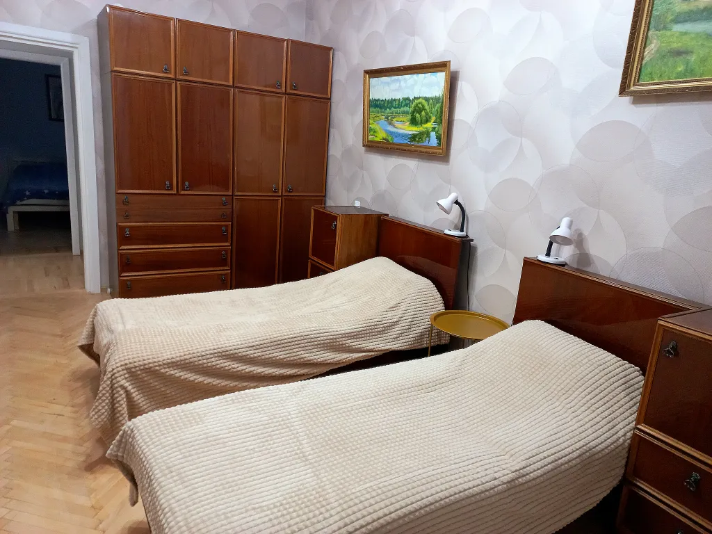 Атмосферная просторная квартира в центре города с шикарными видами