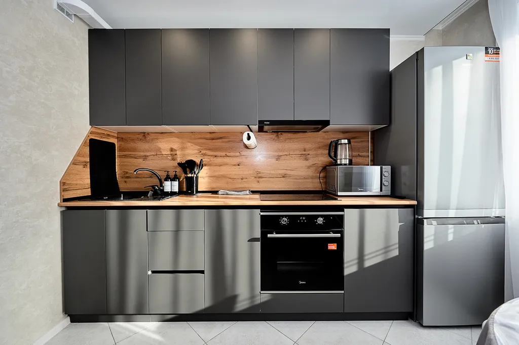 Квартира с новым ремонтом с видом на город сопки