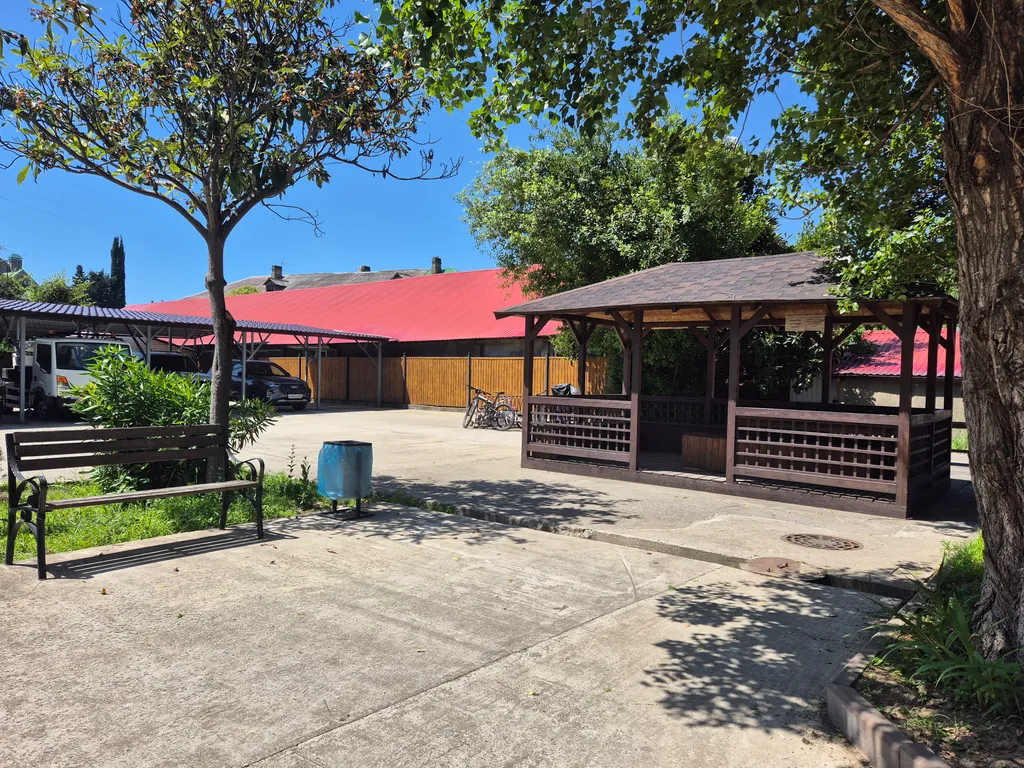 Студия с видом на море и зоной барбекю