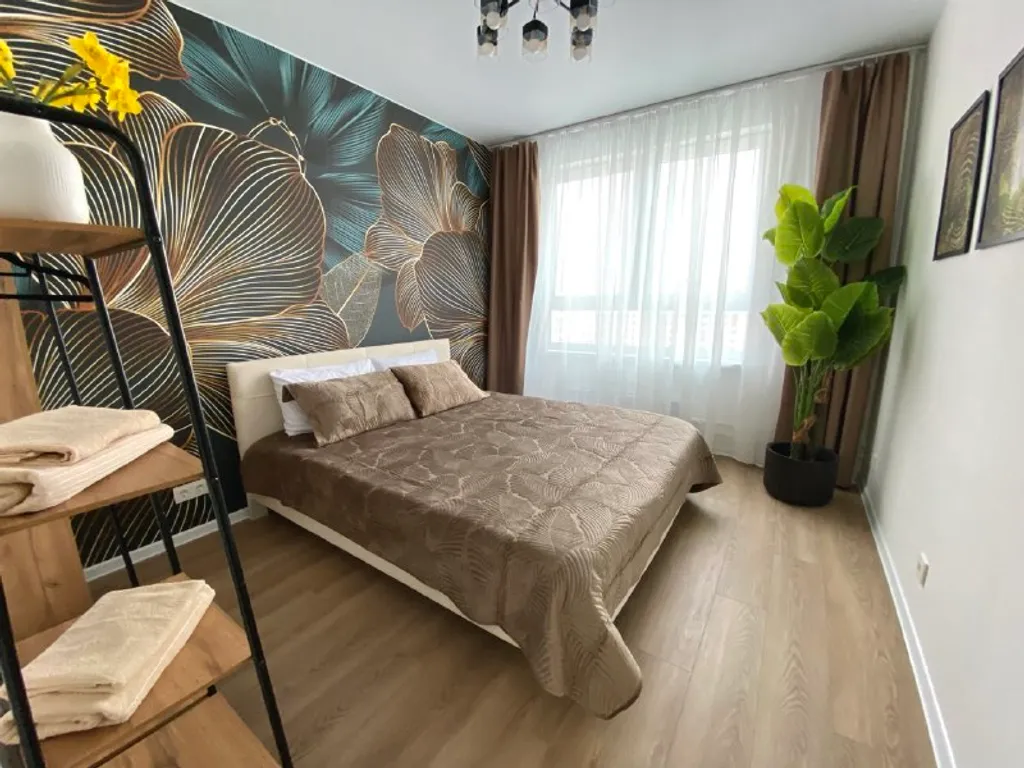 Квартира Квартира Стильная евродвушка у аквапарка — Ярославль