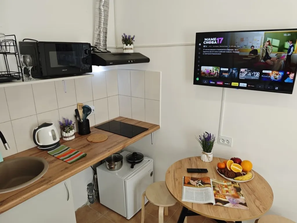 Двухместная студия с 2 отдельными кроватями