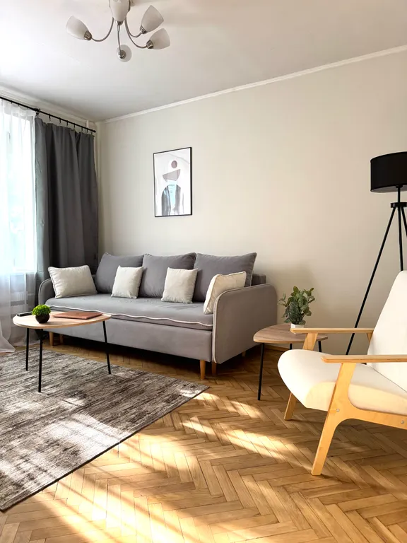 Квартира Светлые апартаменты в центре, с новым ремонтом и 10 минутах от метро — Москва