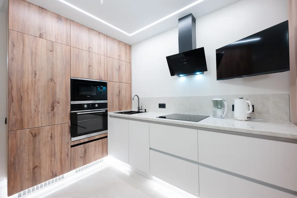 Квартира, в которую влюбляешься, стильный интерьер и кофемашина