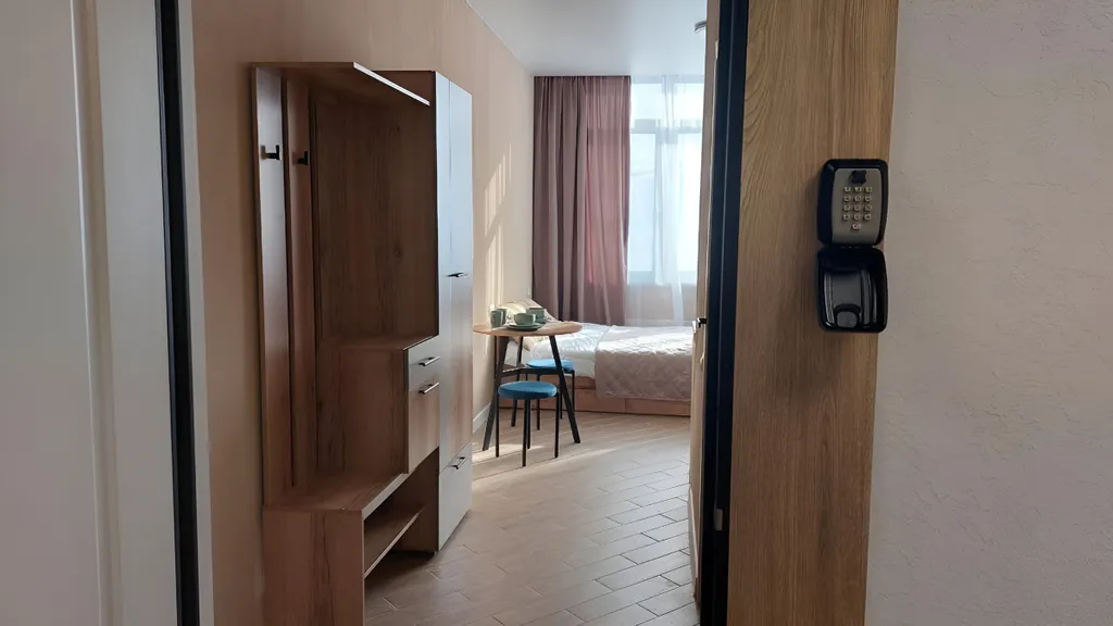 Квартира-студия для 2-х гостей в центре Шерегеша