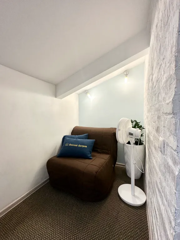 Уютная студия Мансард с окном в потолок