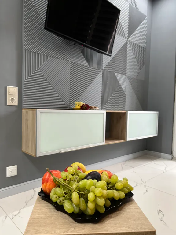 Апартаменты с дизайнерским ремонтом и с видом на город