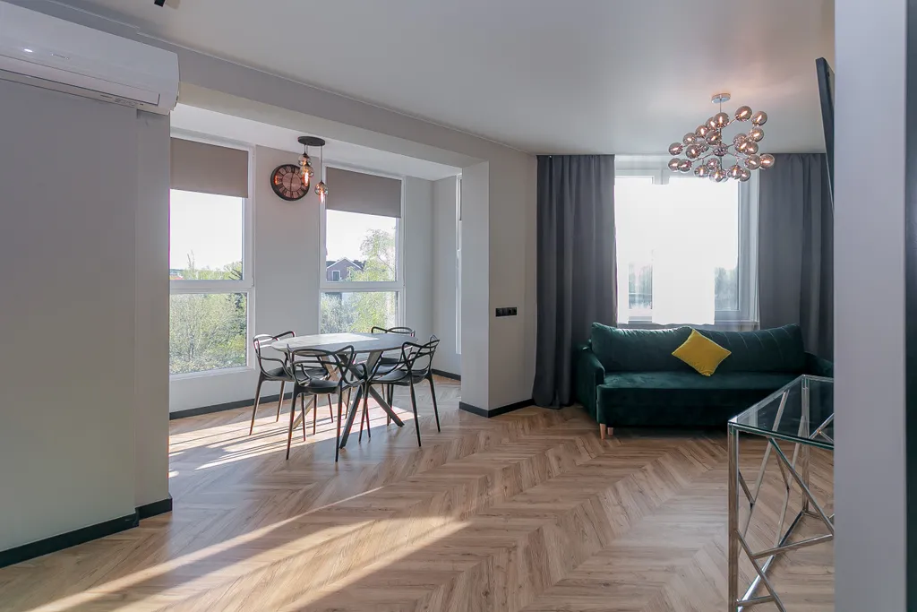 Уютный апартамент с дизайнерским ремонтом в комплексе баден-spa