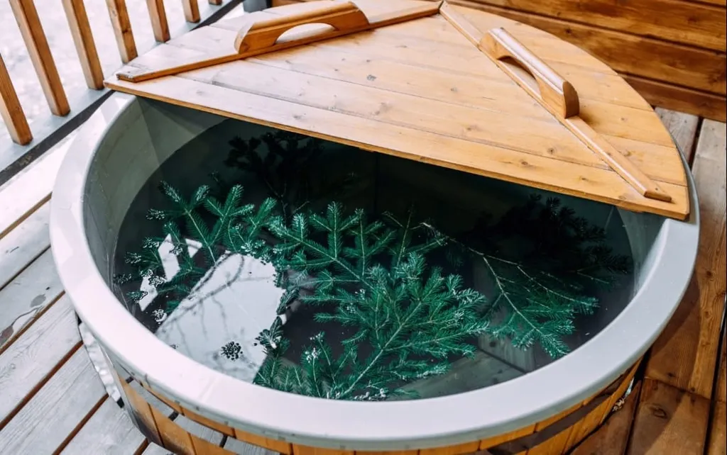 Большой дом с купелью