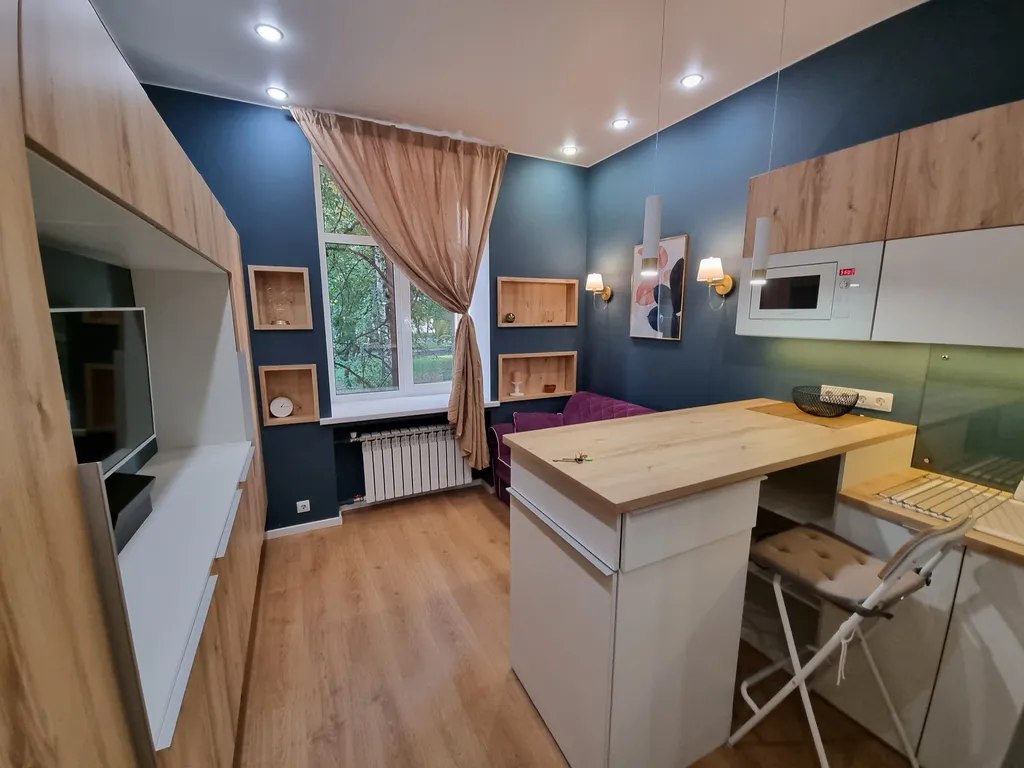 Квартира Квартира Уютная студия — Москва