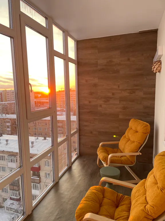 Современные апартаменты с видом на закаты!