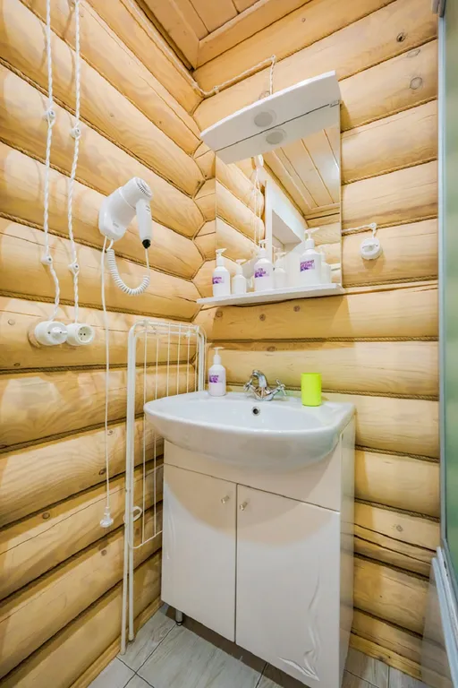 Уютные апартаменты 65 м² c 2-мя спальнями в деревянном доме