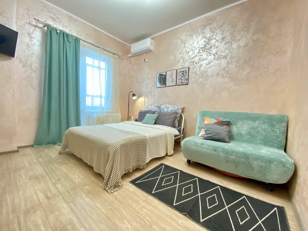 Студия на 25 этаже с видом на город