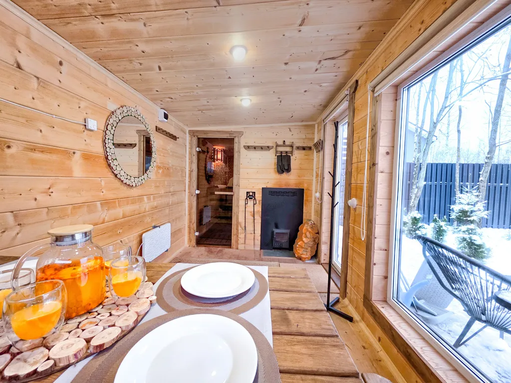 Savvindom уютный домик у Ладожского озера