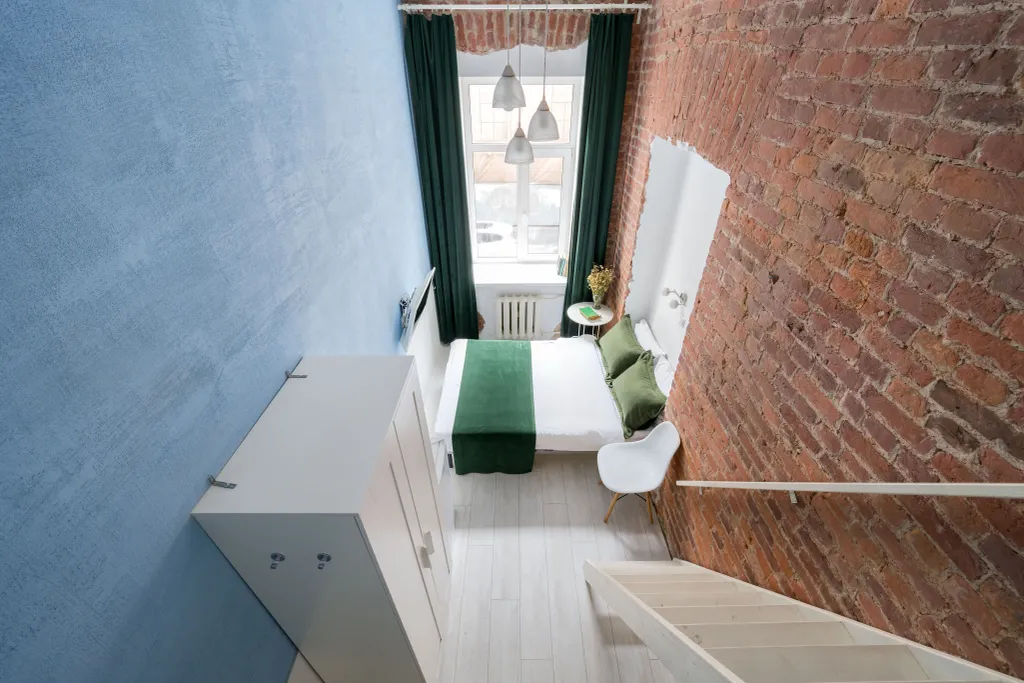 Квартира Квартира Двухуровневая студия New Horizon Есения в историческом центре Питера — Санкт-Петербург