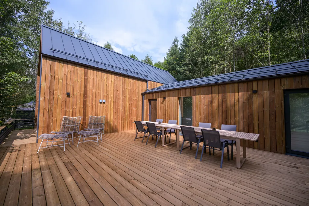 Дуплекс Mix 150 Хаку и Тихиро на две семьи среди леса