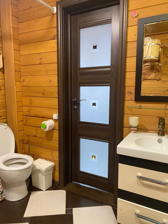 Деревянный домик с русской банькой в Большой Царевщине