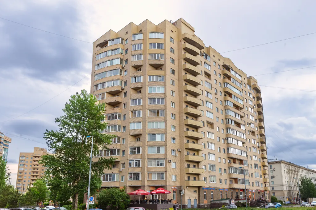 Oblaka вид на город