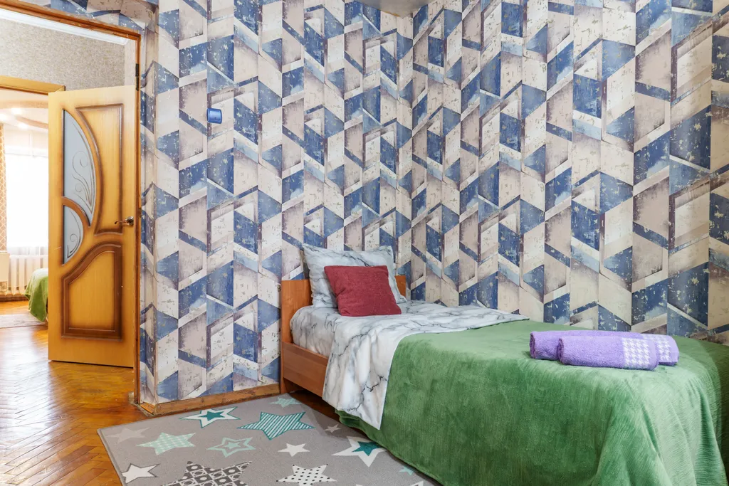 Комфортабельная трёхкомнатная квартира(7 гостей 5 спальных мест)