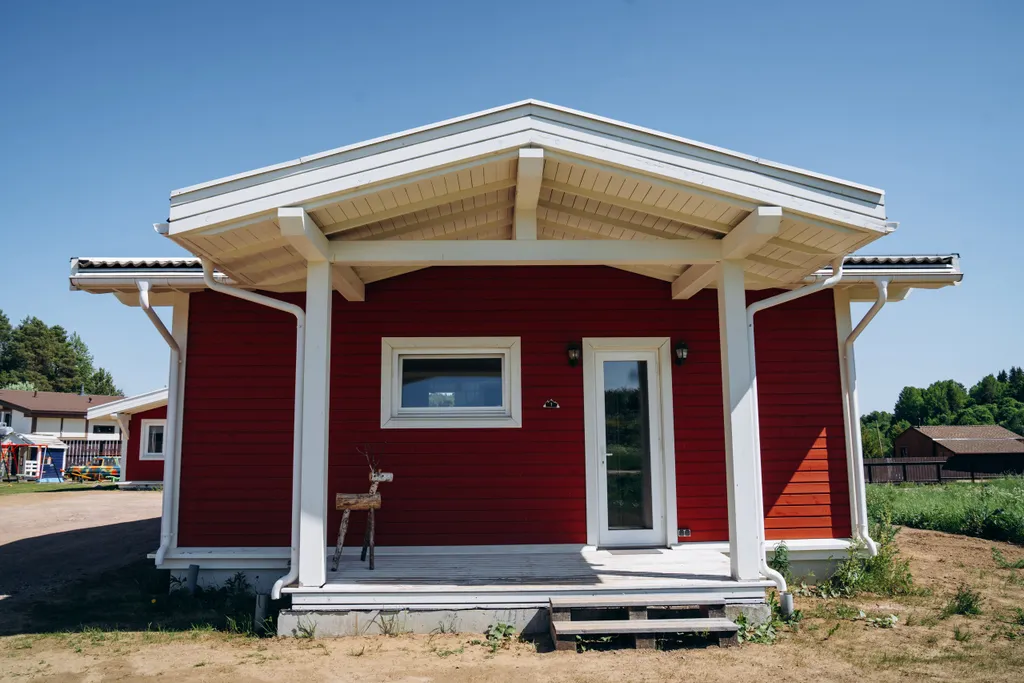 Уютный коттедж Клюква на берегу Ладоги