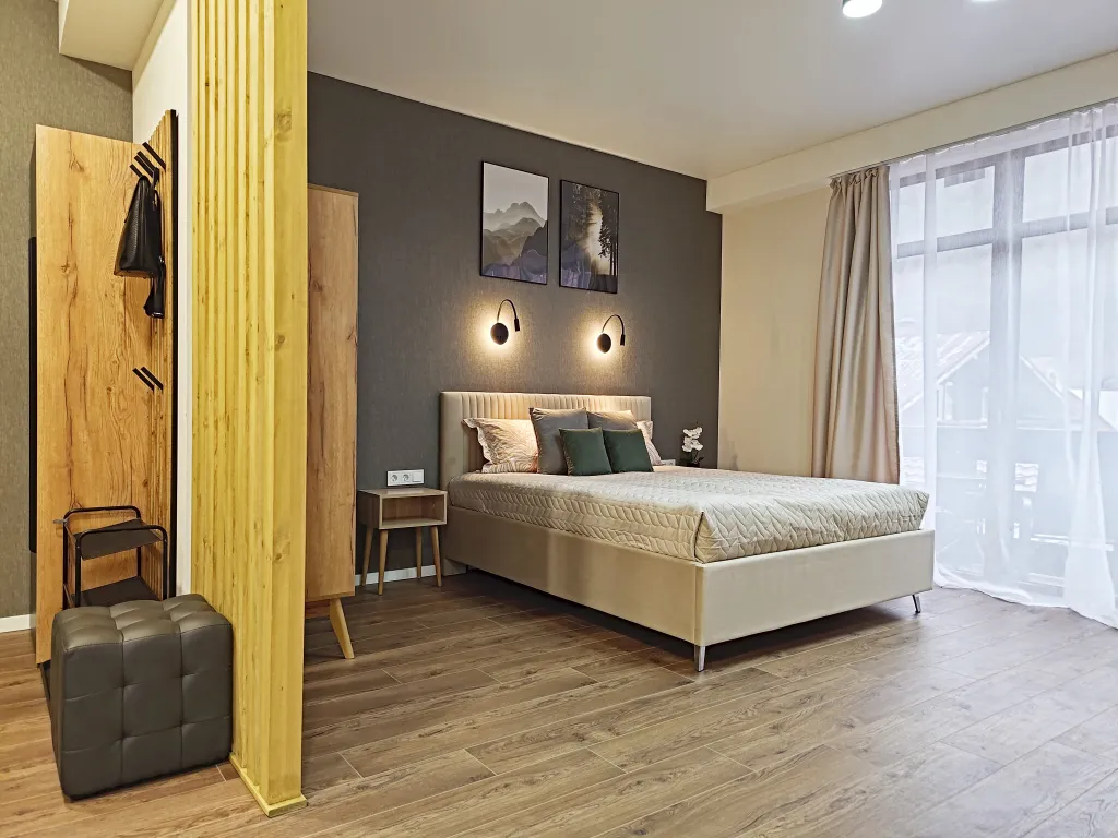 Большая дизайнерская студия с потрясающей панорамой на горы