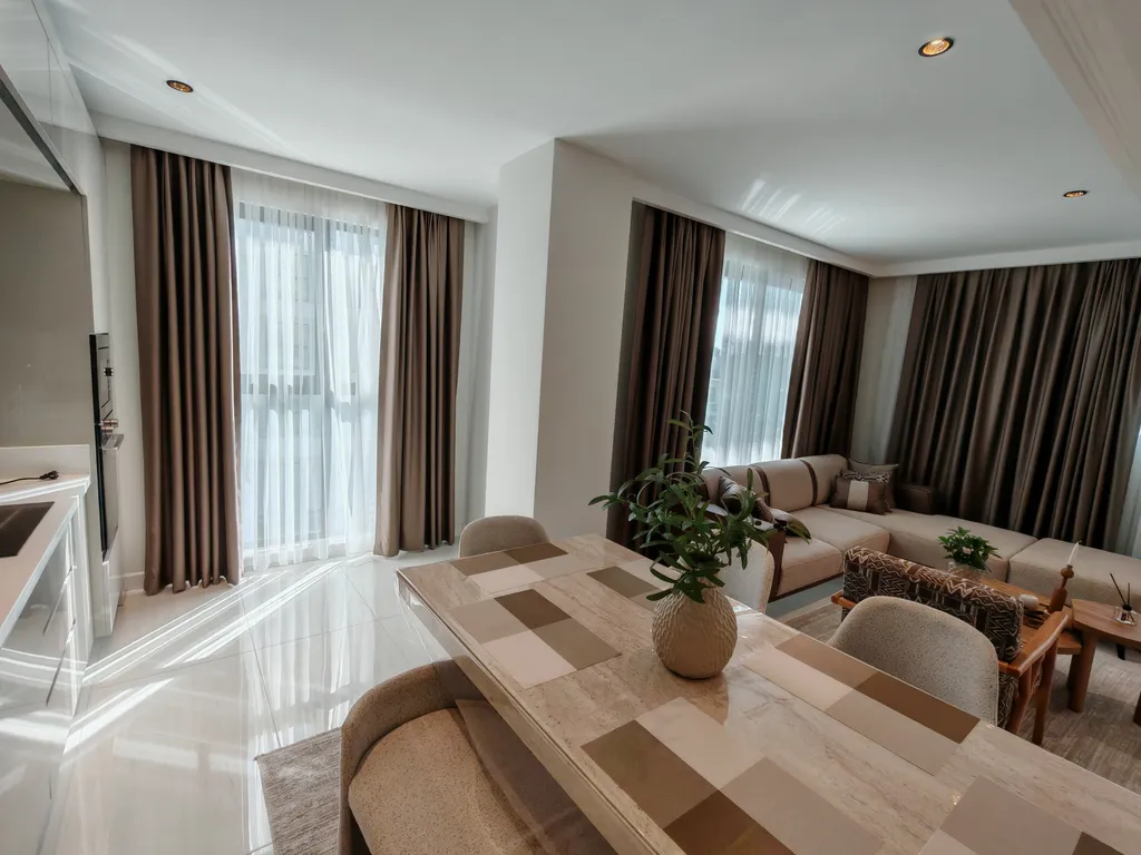 Квартира 2+1 XL в Azura World c видом на бассейн и аквапарком