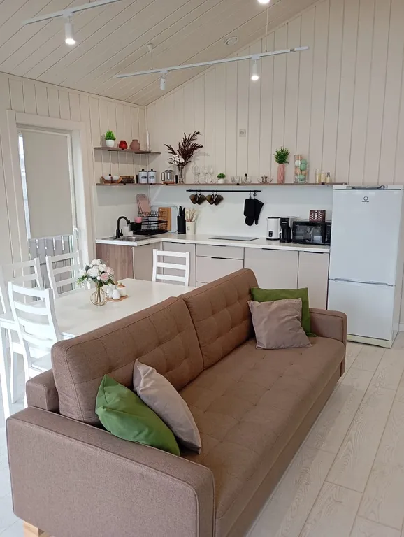 Коттедж Современный дом с баней — Семеновское