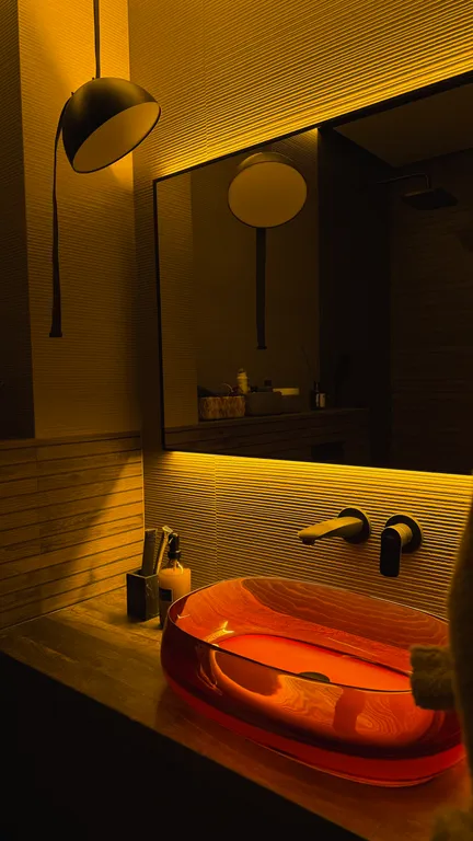 Квартира студия с дизайнерским ремонтом